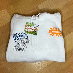 FLASH SALE Nickelodeon Rugrats White Hoodie Size Small
